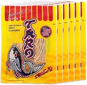Taro Fish Snack Spicy Thai