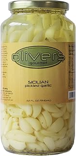 Pickled Whole Garlic Jar Brine