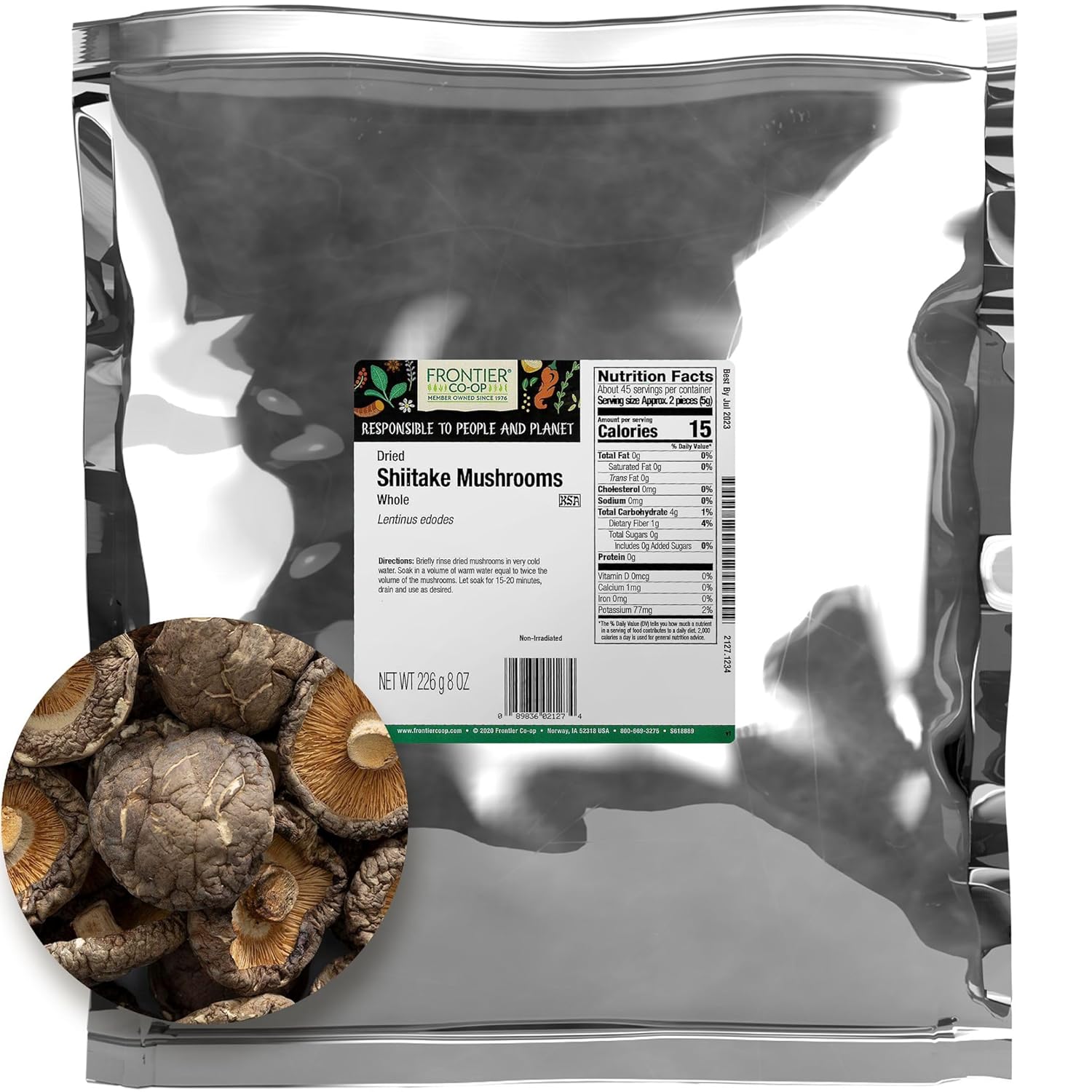 Dried Shiitake Mushrooms Whole Asian