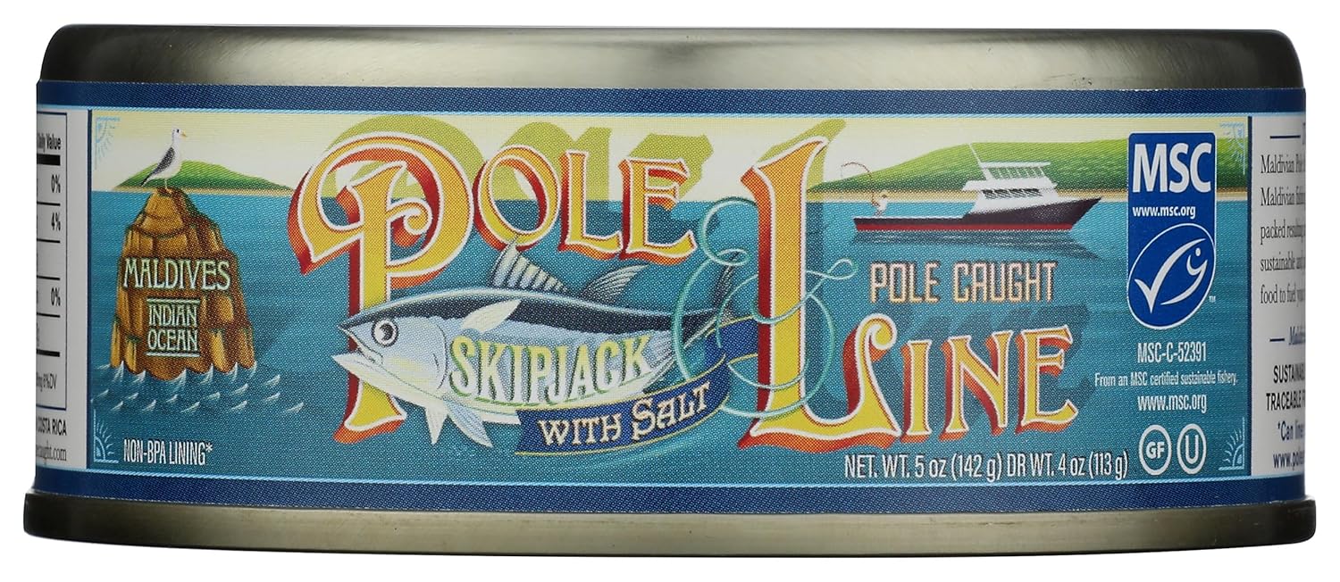 Skipjack Tuna Canned Spring Water